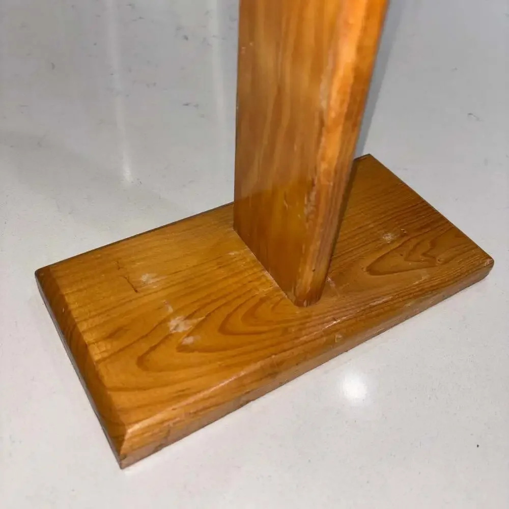 Vintage Wooden Stacking Mug Tree Stand (Rodolfo Padilla?)